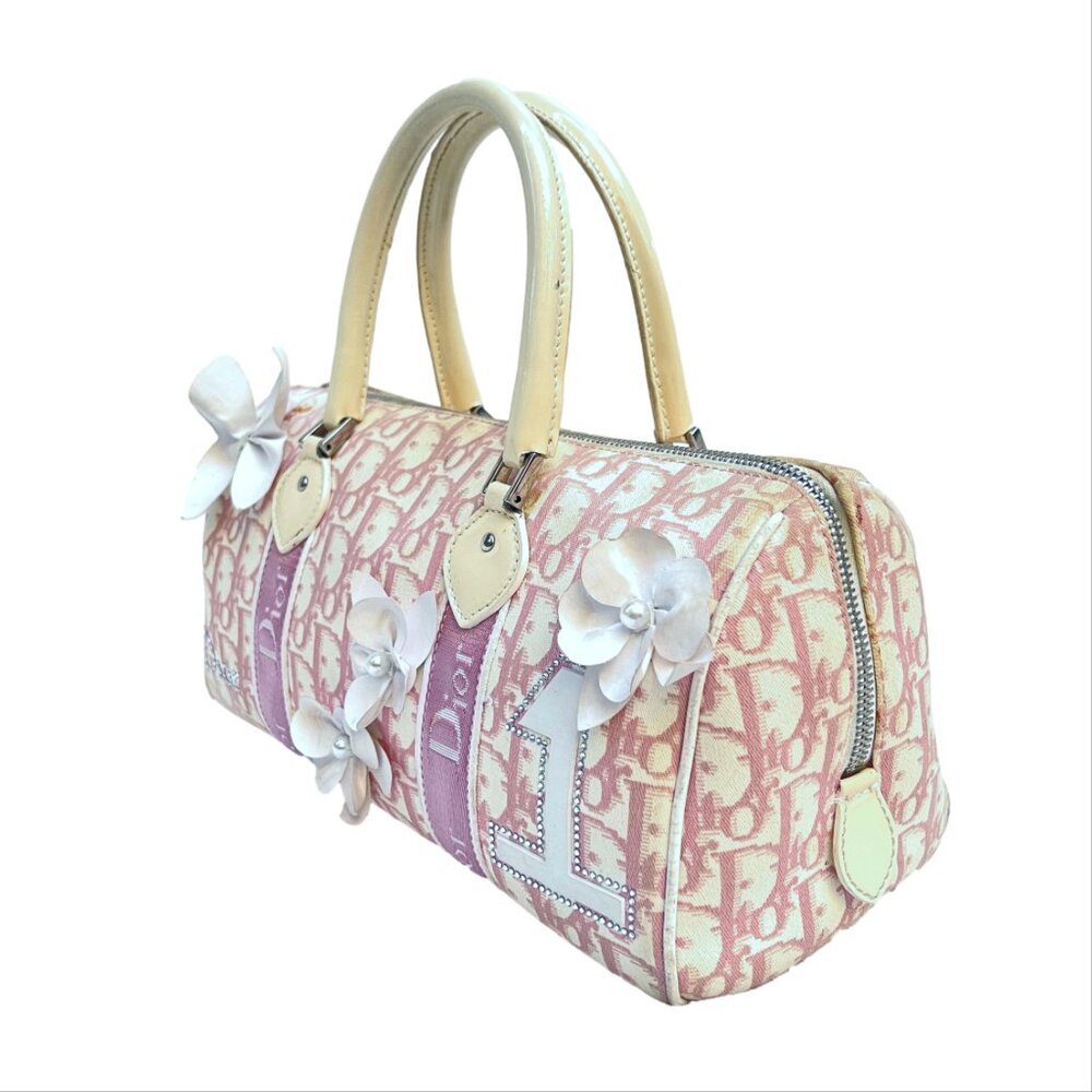 Christian Dior vintage Y2K Trotter Pink pink monogram bag - Picture 6 of 16